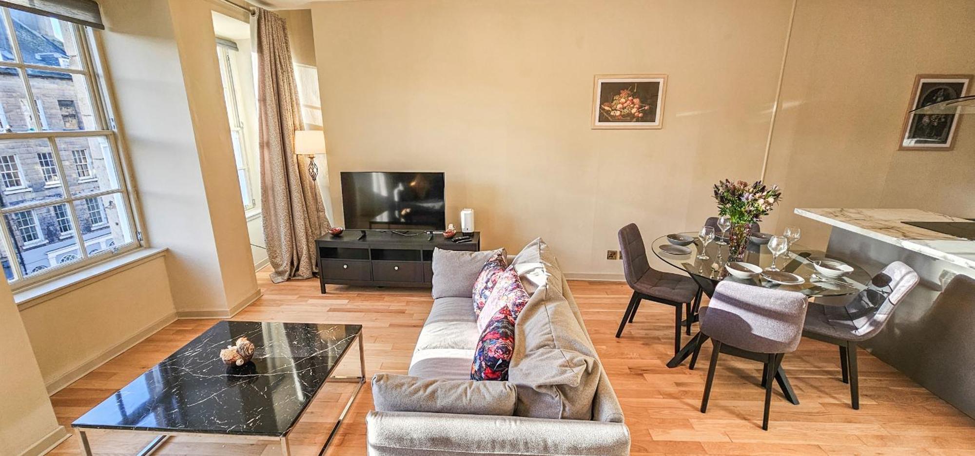Royal Mile - Bright 2 Bedroom Apartment EDI Eksteriør billede